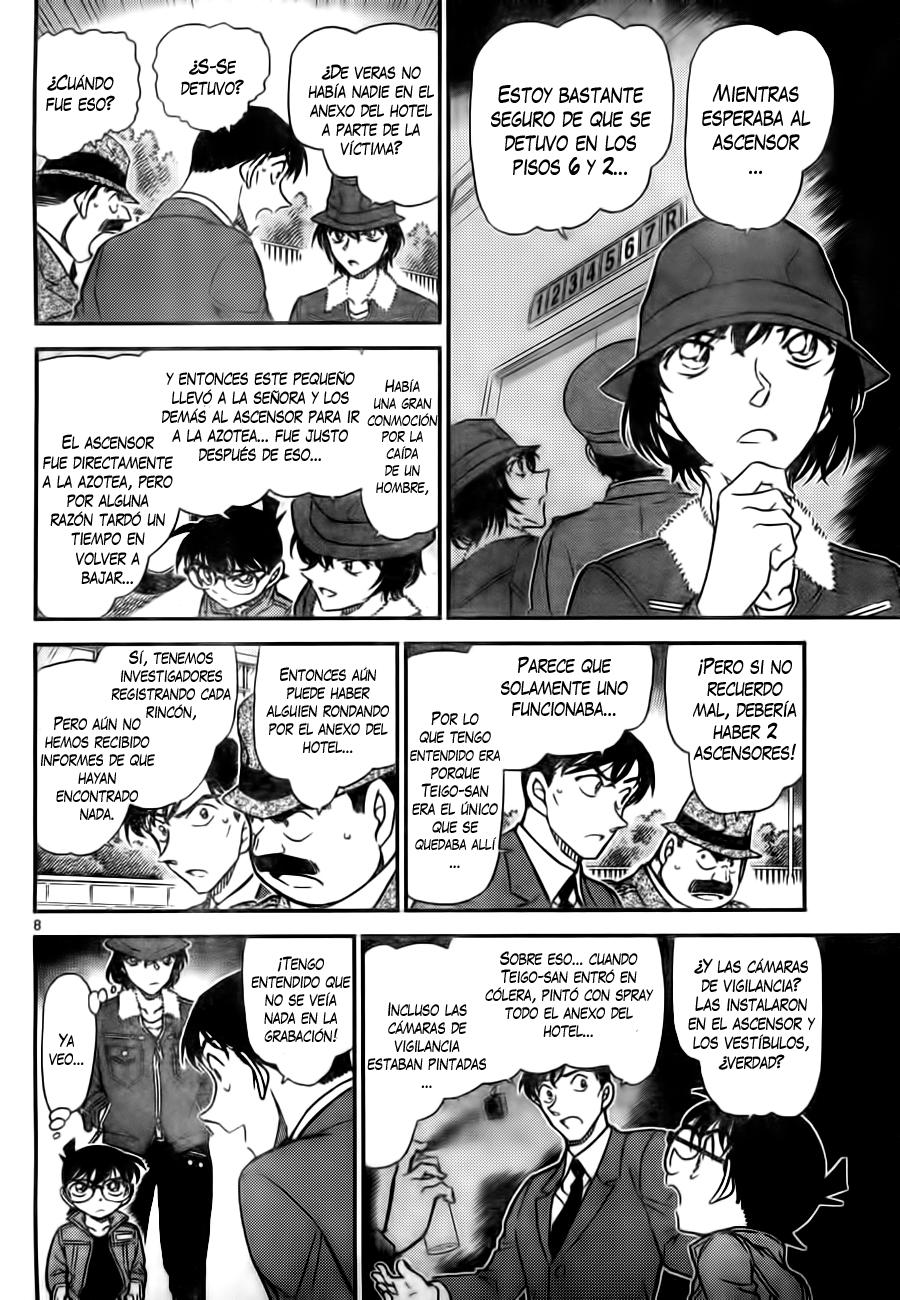 Detective Conan Capitulo 769: Un detective como tú, niño página 8