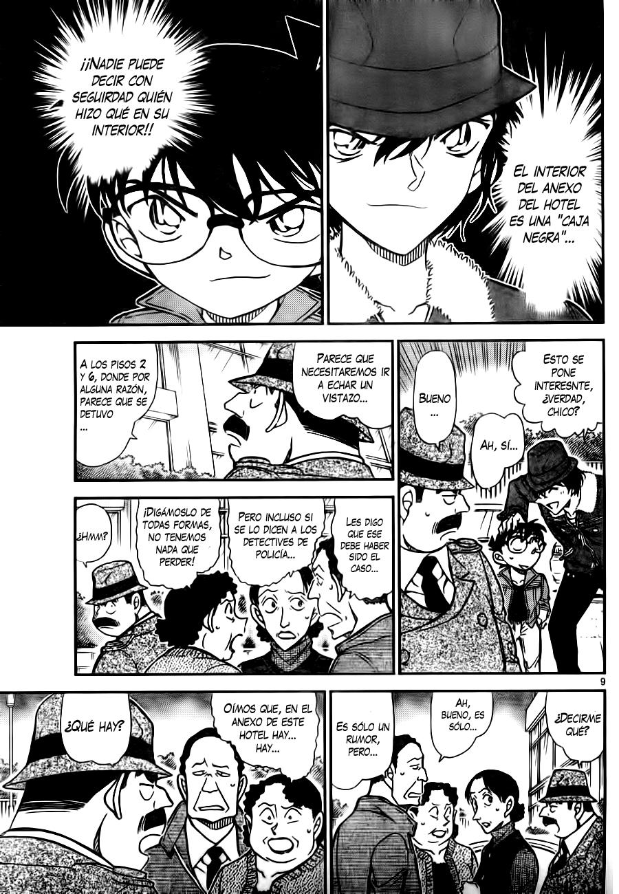 Detective Conan Capitulo 769: Un detective como tú, niño página 9