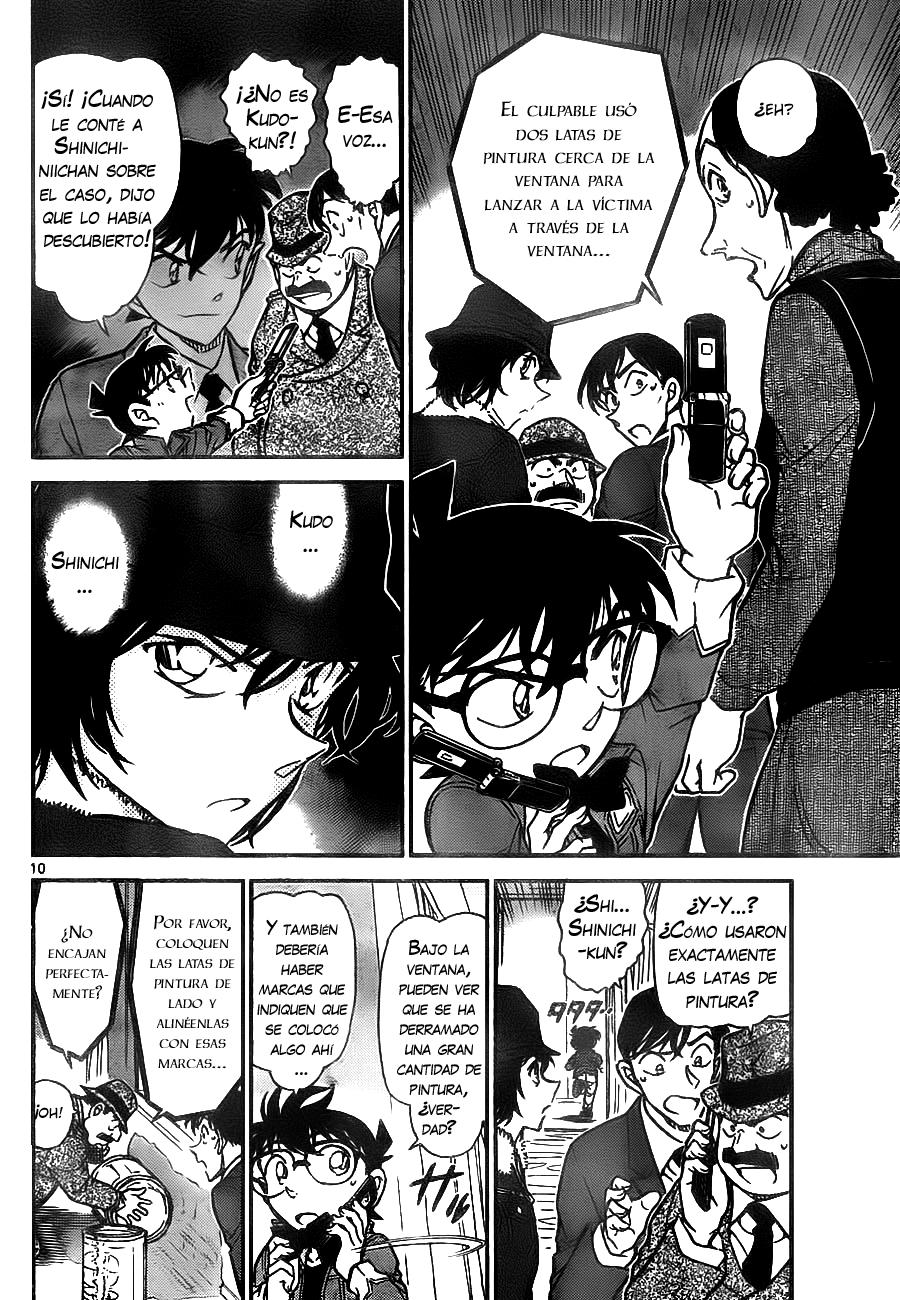 Detective Conan Capitulo 770: La deducción descuidada de Sera página 10