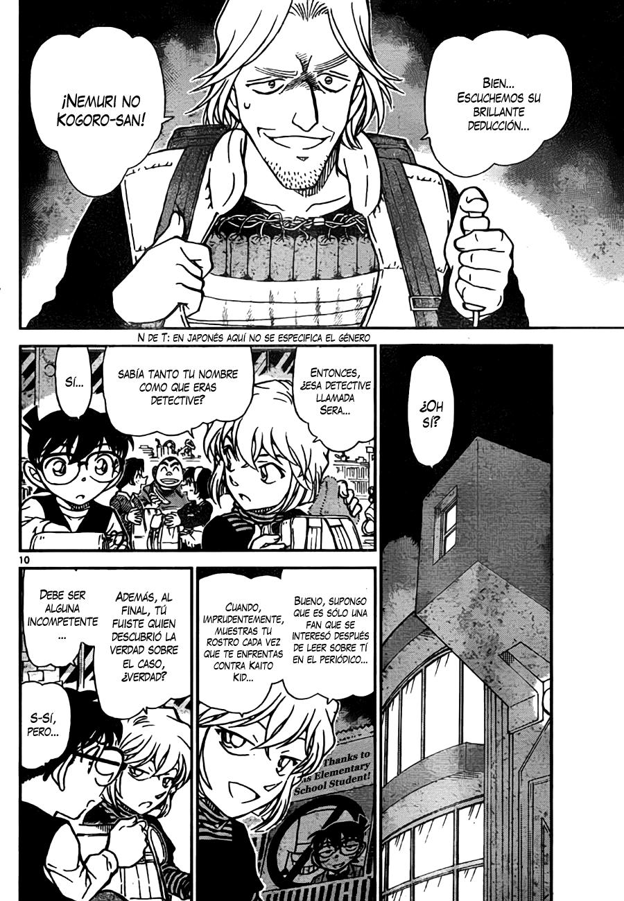 Detective Conan Capitulo 771: Oigamos tu brillante deducción página 10