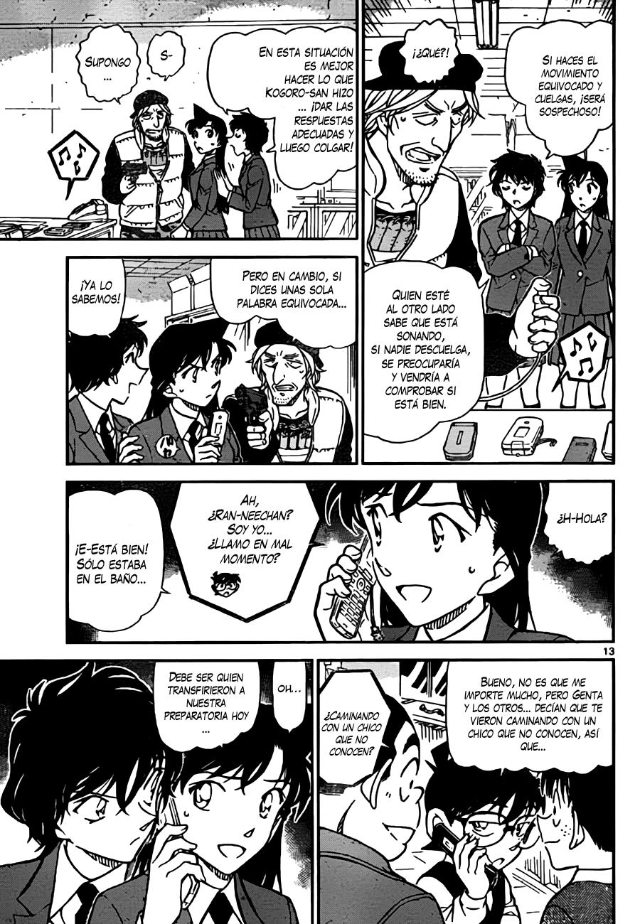 Detective Conan Capitulo 771: Oigamos tu brillante deducción página 13