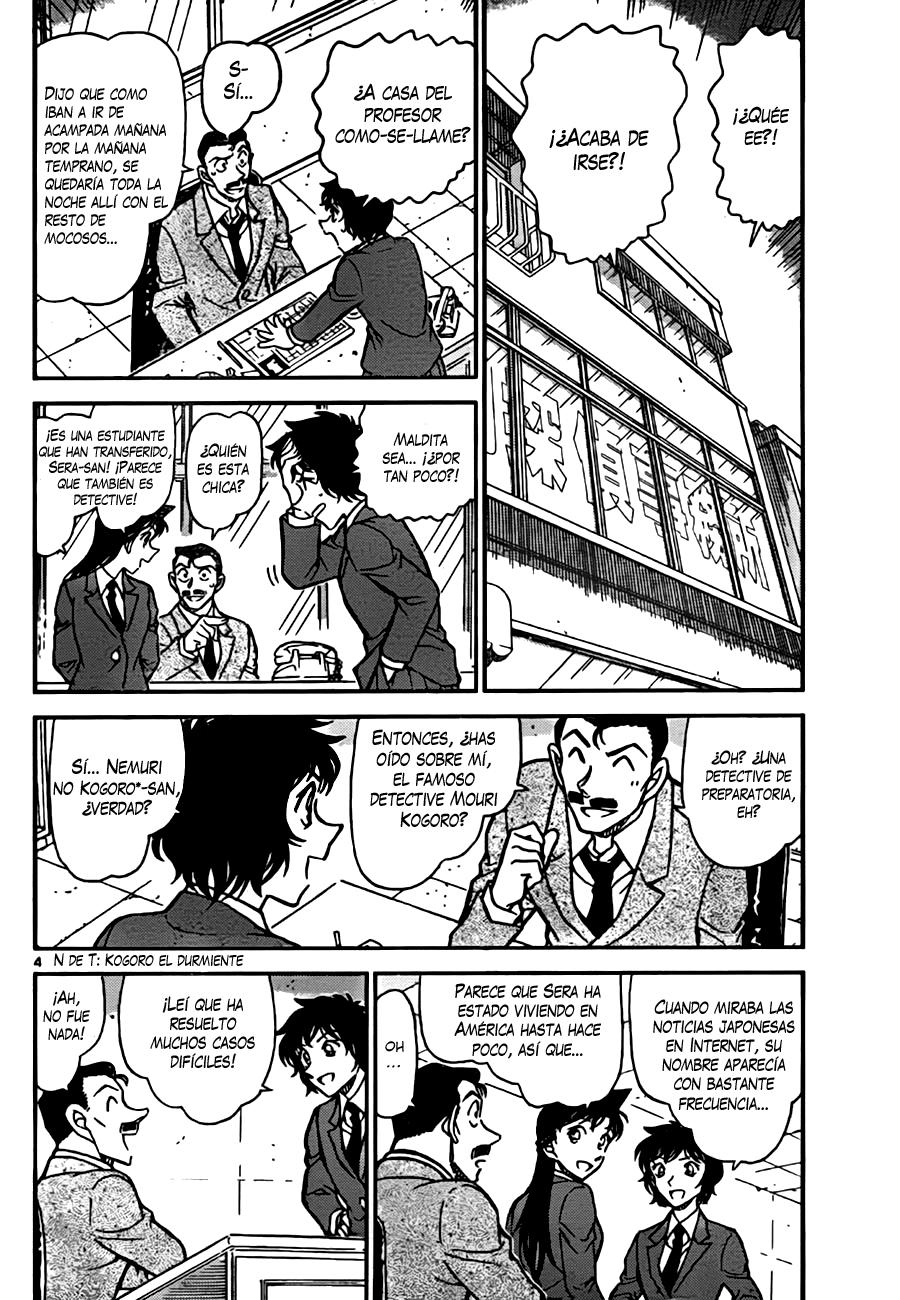 Detective Conan Capitulo 771: Oigamos tu brillante deducción página 4