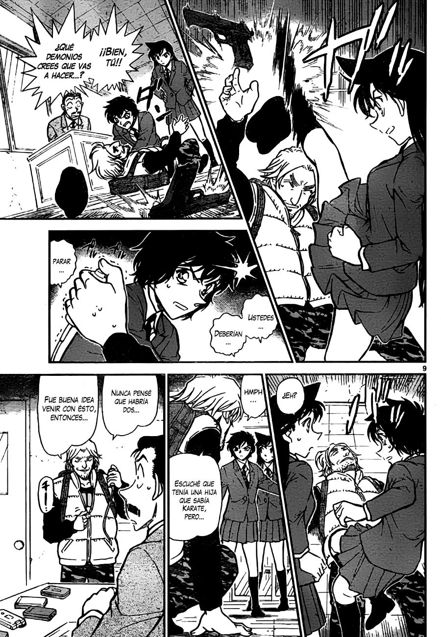 Detective Conan Capitulo 771: Oigamos tu brillante deducción página 9