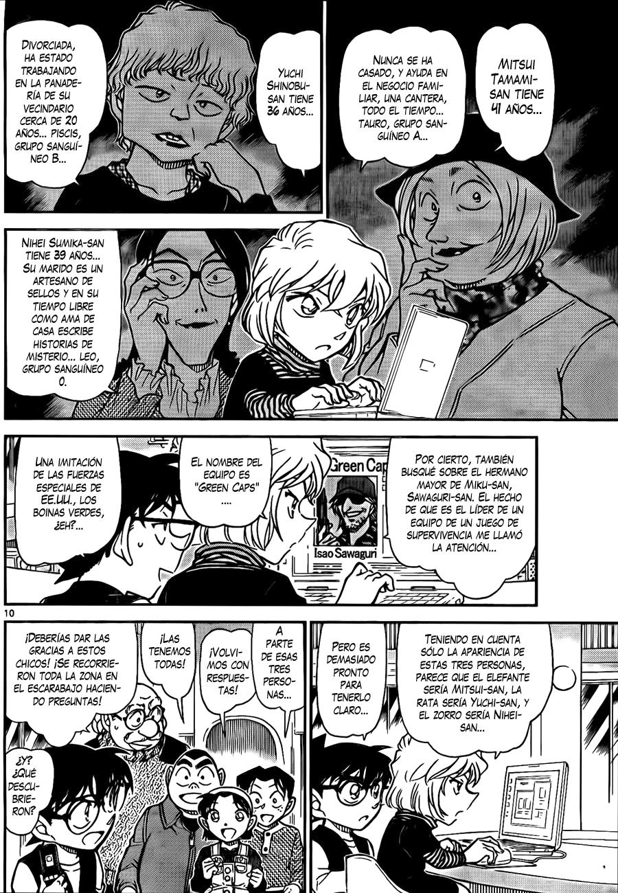 Detective Conan Capitulo 772: Los apodos son la clave página 10