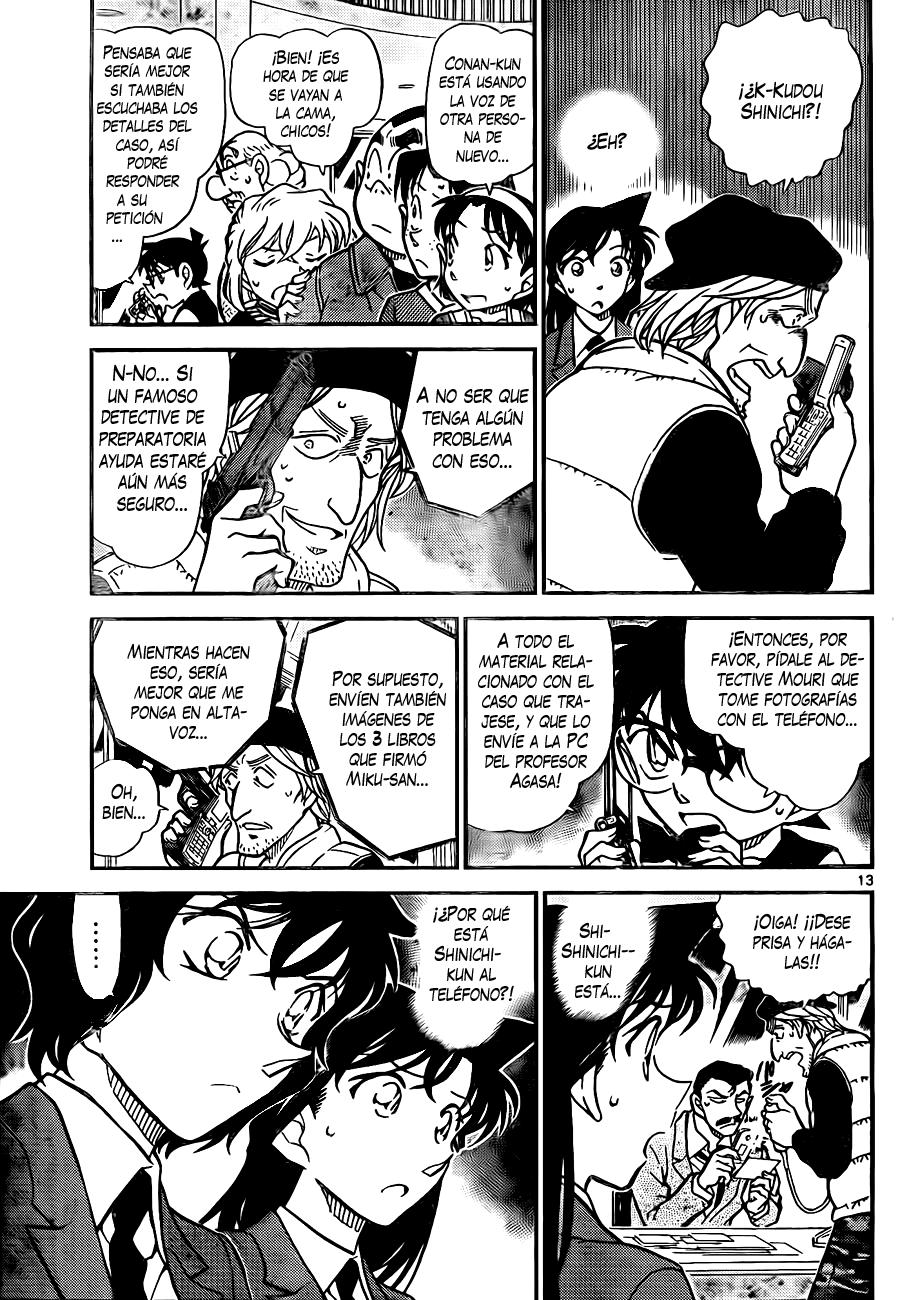 Detective Conan Capitulo 772: Los apodos son la clave página 13