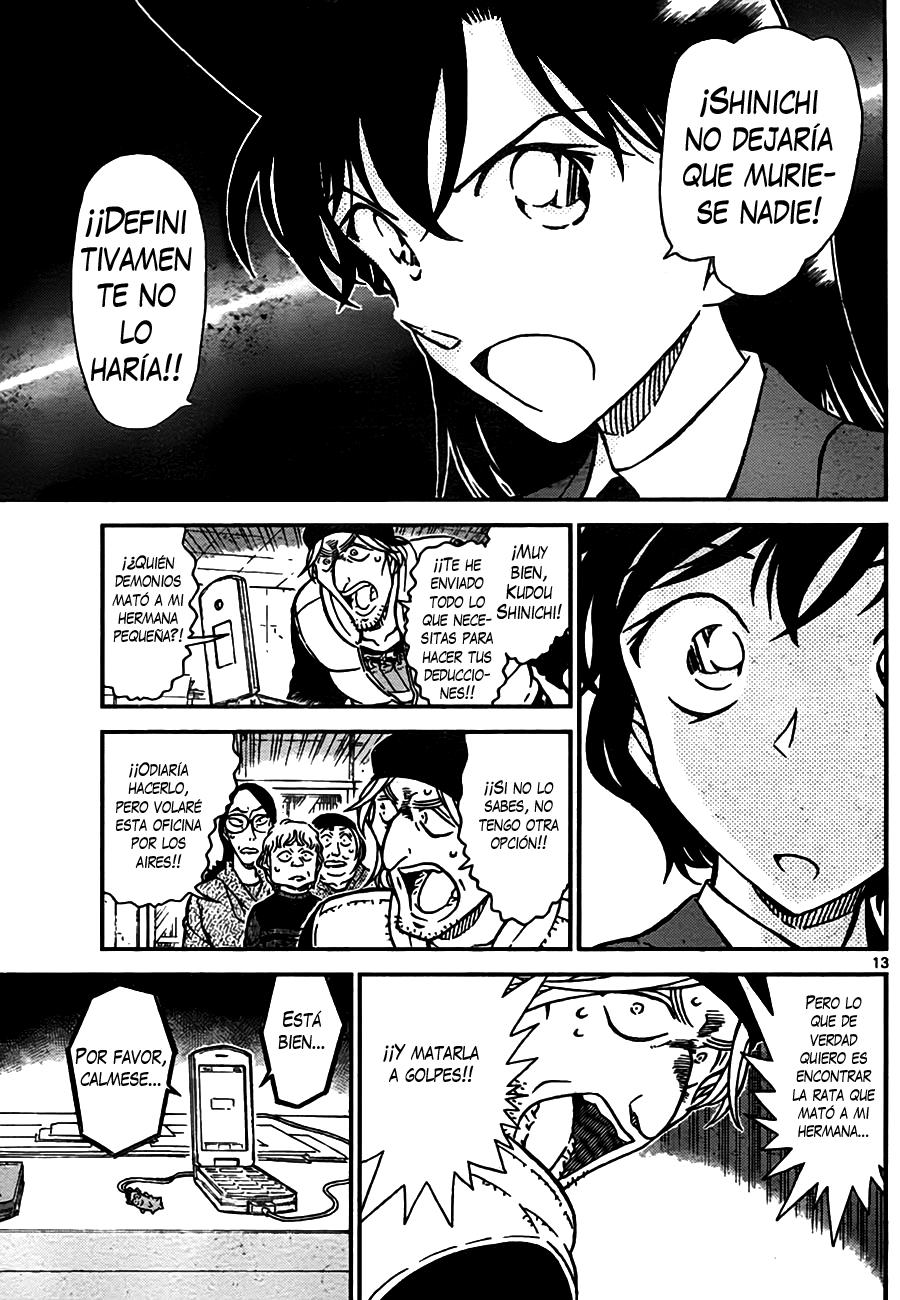 Detective Conan Capitulo 773: ¡Posibles francotiradores! página 13