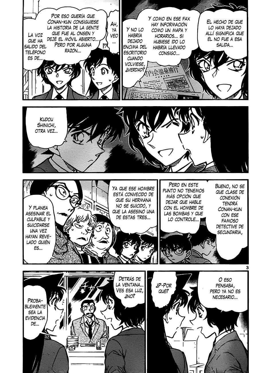 Detective Conan Capitulo 773: ¡Posibles francotiradores! página 3