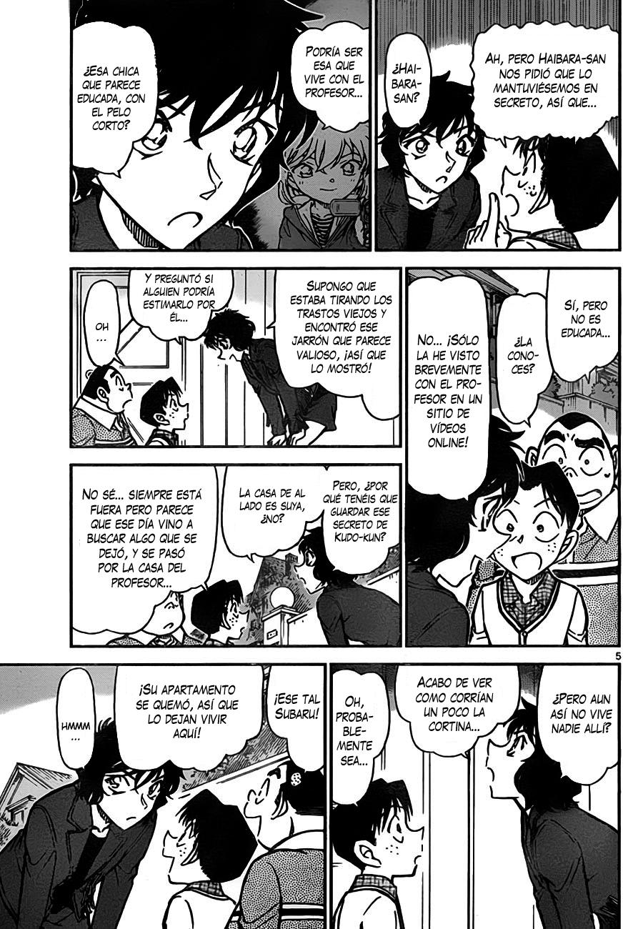 Detective Conan Capitulo 775: El sitio del vídeo página 5