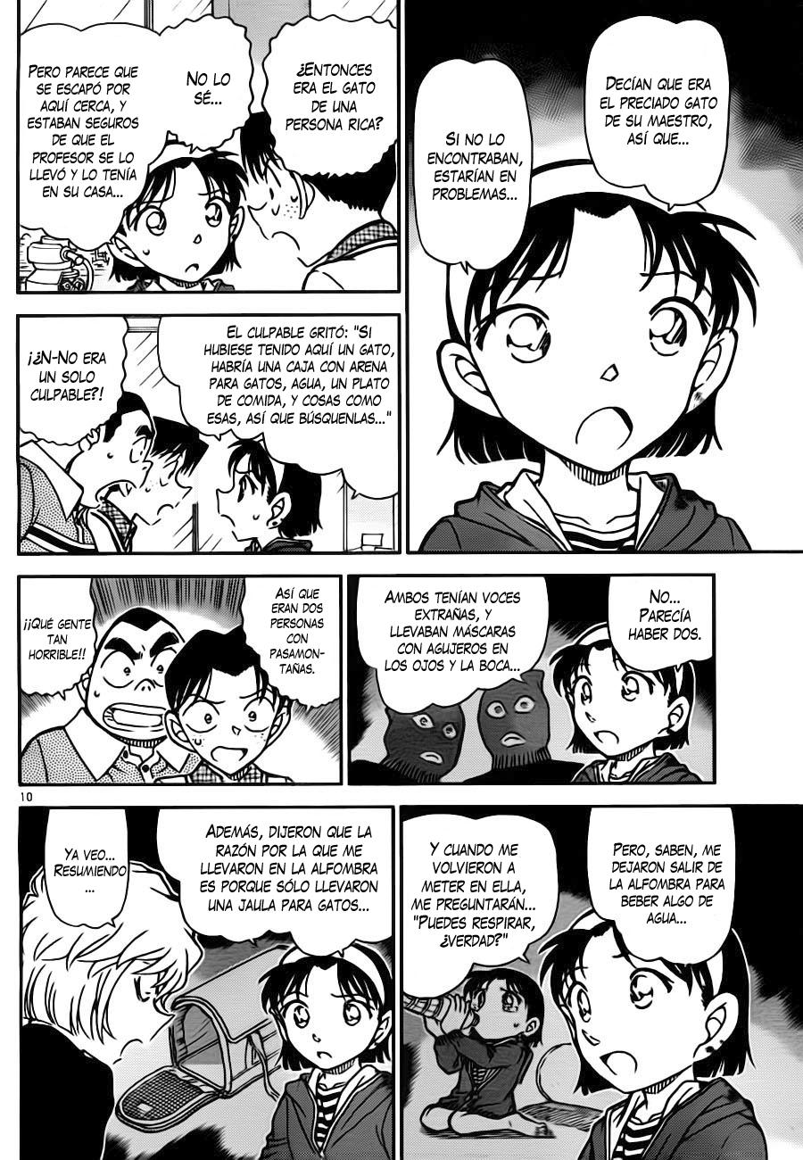 Detective Conan Capitulo 776: Jarrón y gato página 10