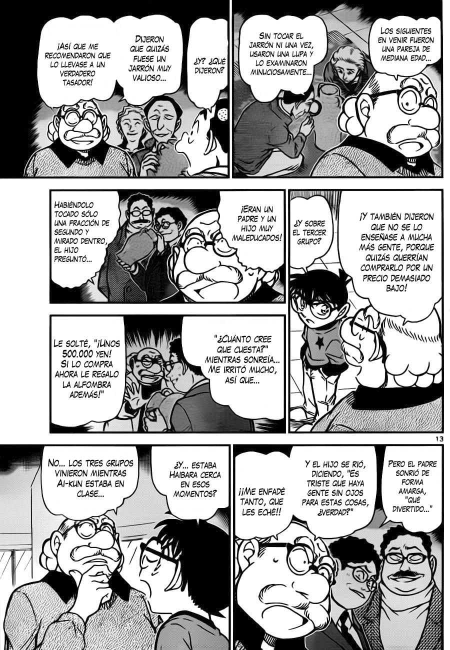 Detective Conan Capitulo 776: Jarrón y gato página 13