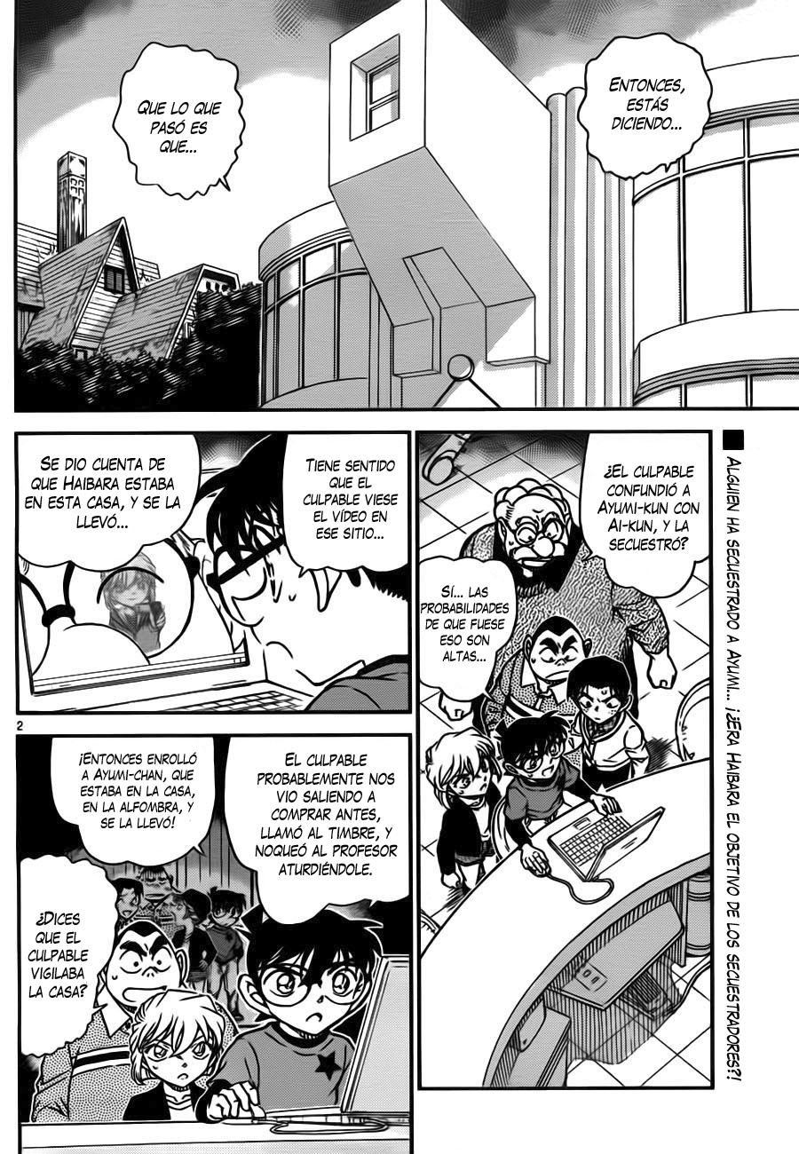 Detective Conan Capitulo 776: Jarrón y gato página 2