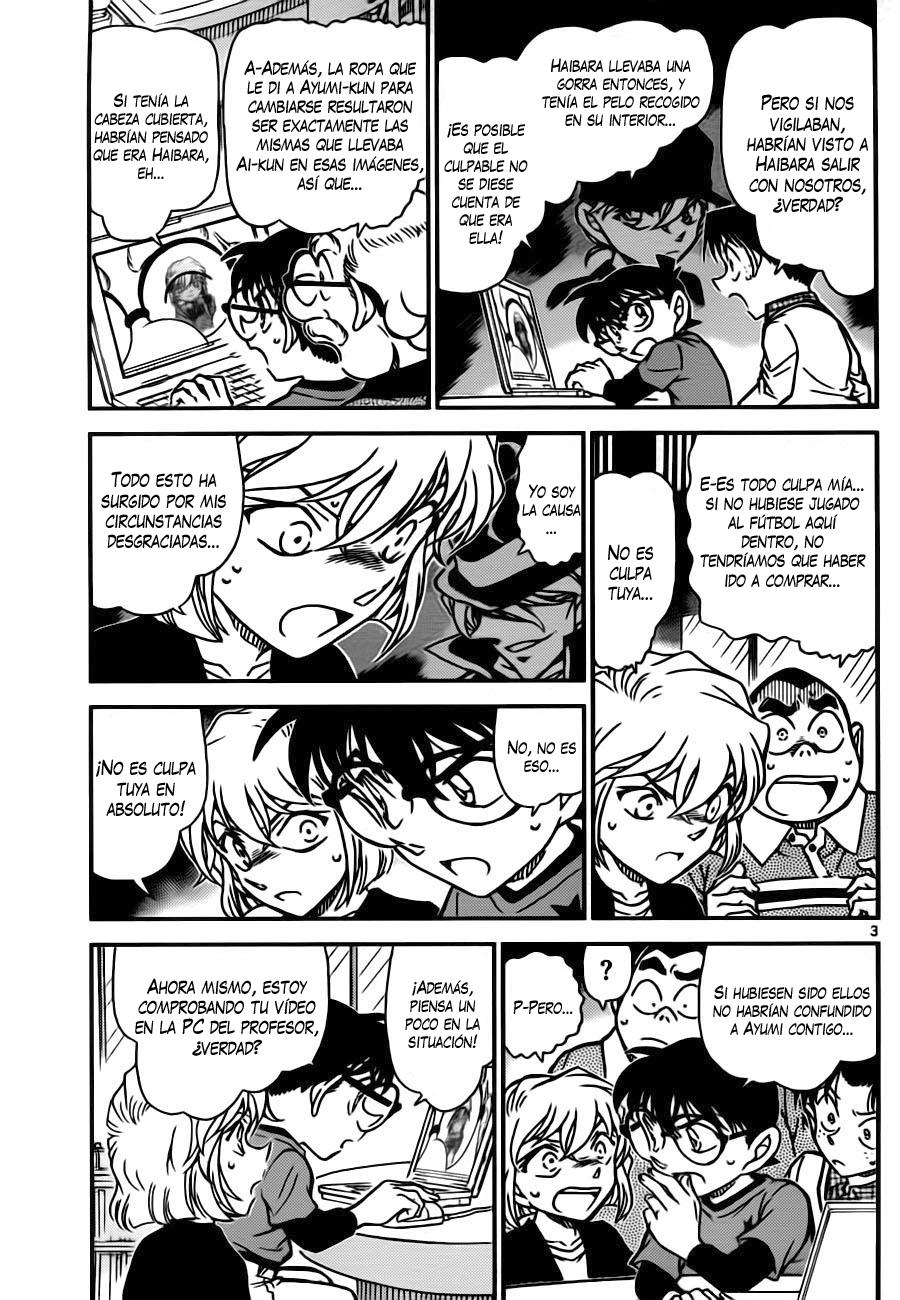 Detective Conan Capitulo 776: Jarrón y gato página 3