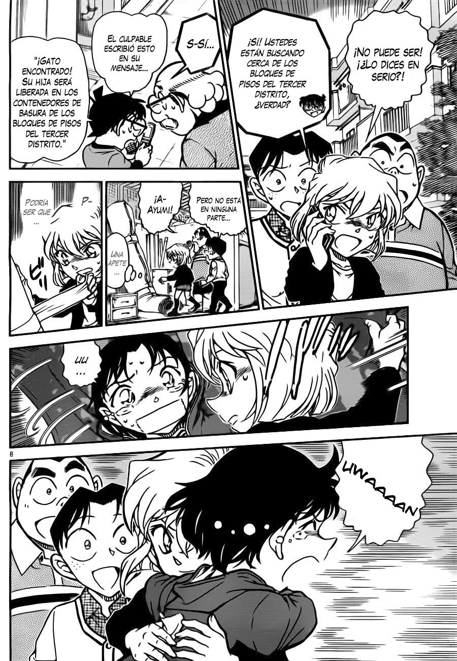 Detective Conan Capitulo 776: Jarrón y gato página 8