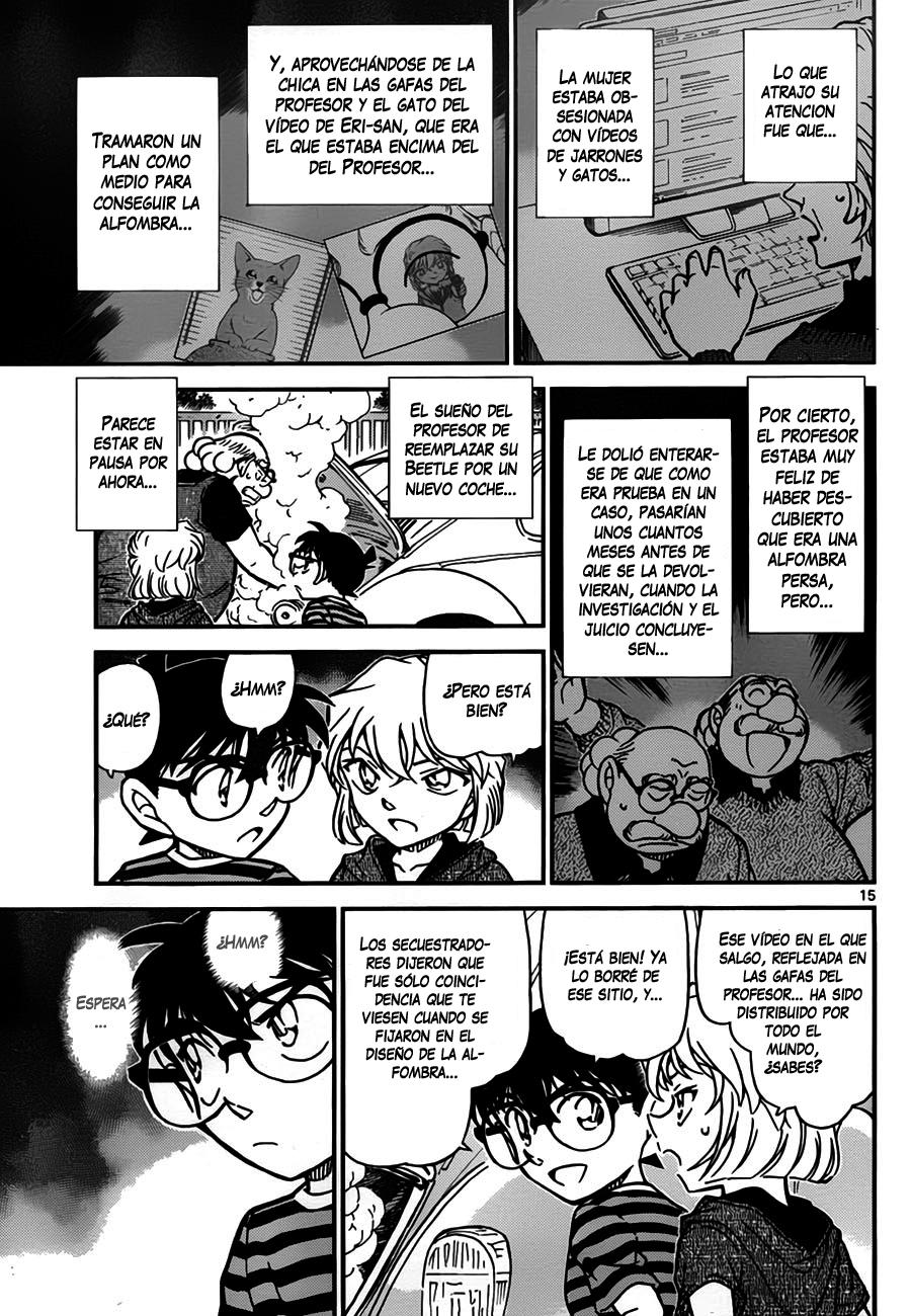 Detective Conan Capitulo 777: El rastro de Ayumi página 15