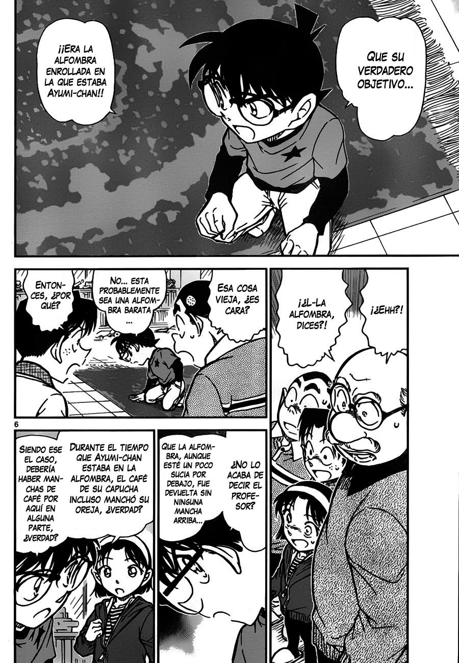 Detective Conan Capitulo 777: El rastro de Ayumi página 6
