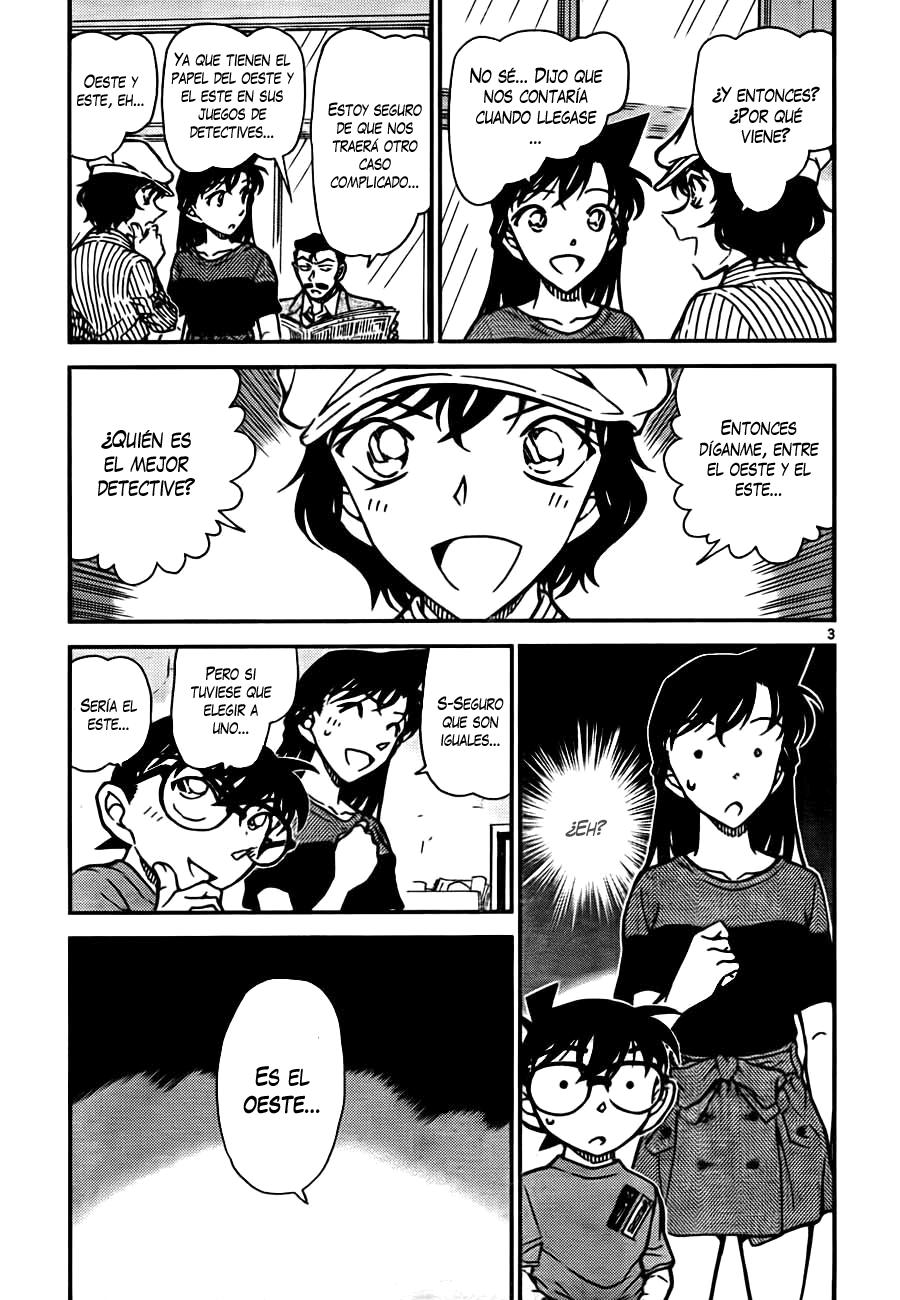 Detective Conan Capitulo 778: ¿Quién es el mejor detective? página 3