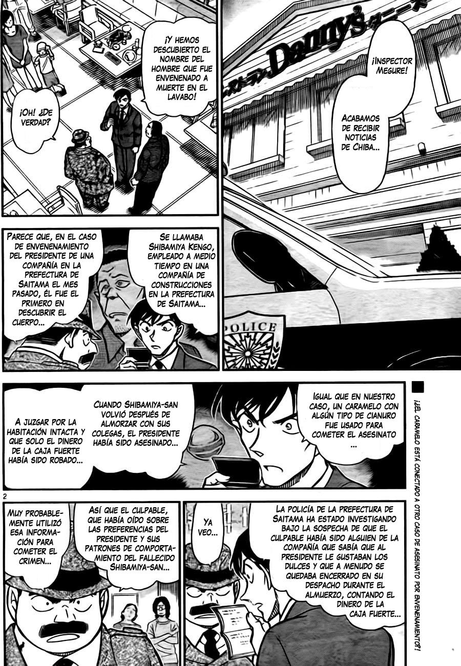 Detective Conan Capitulo 780: La comida mágica página 2