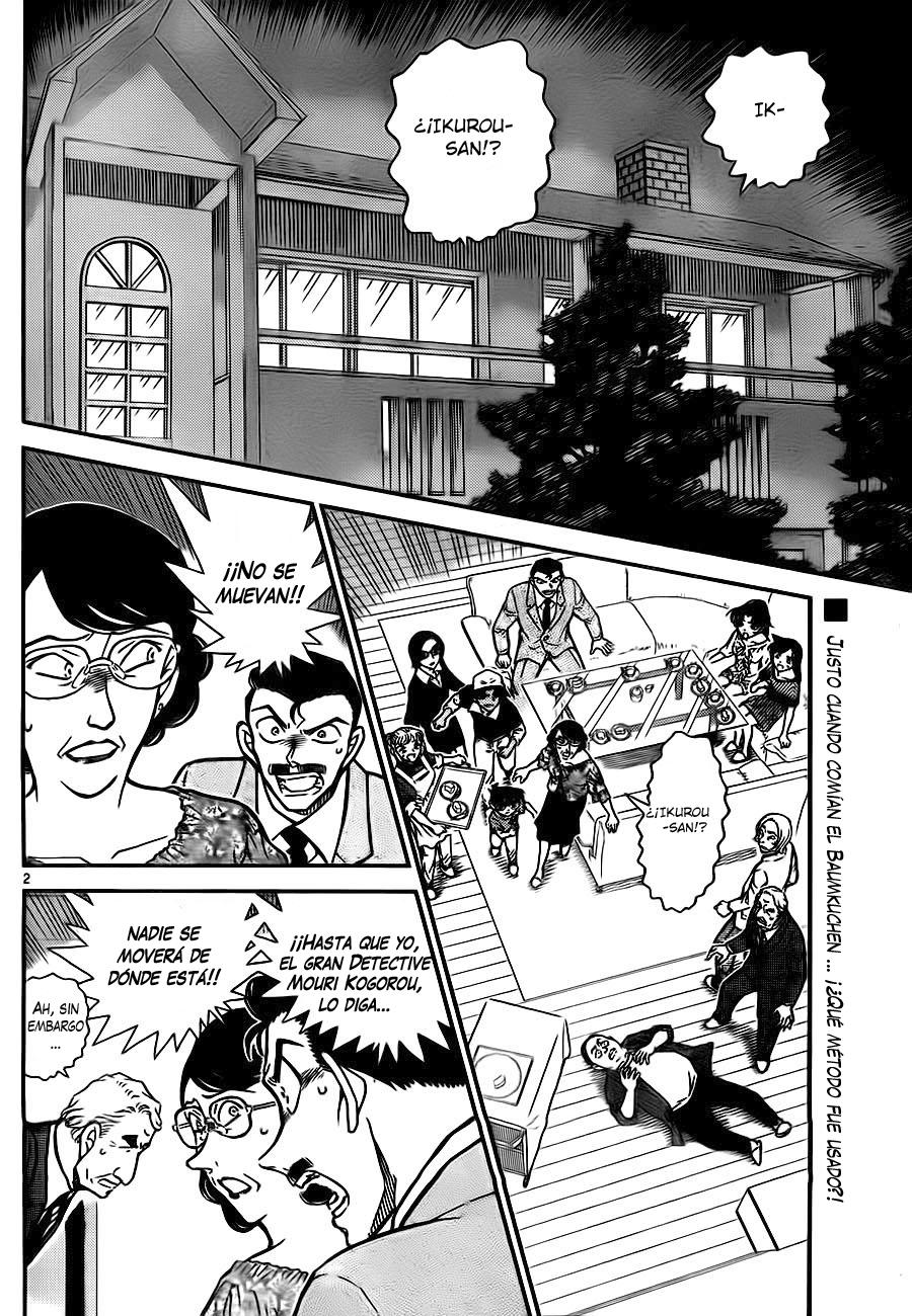 Detective Conan Capitulo 782: Baumkuchen página 2
