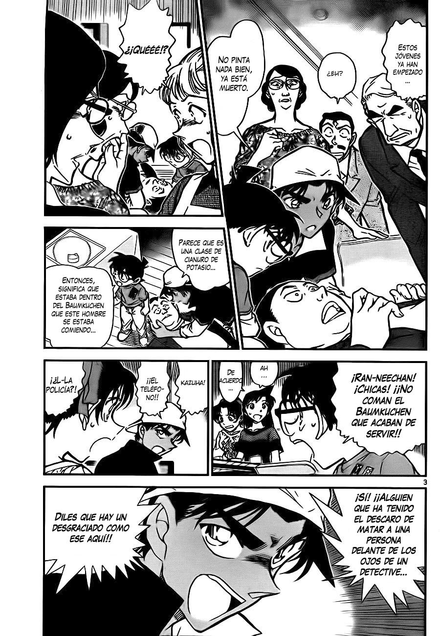Detective Conan Capitulo 782: Baumkuchen página 3