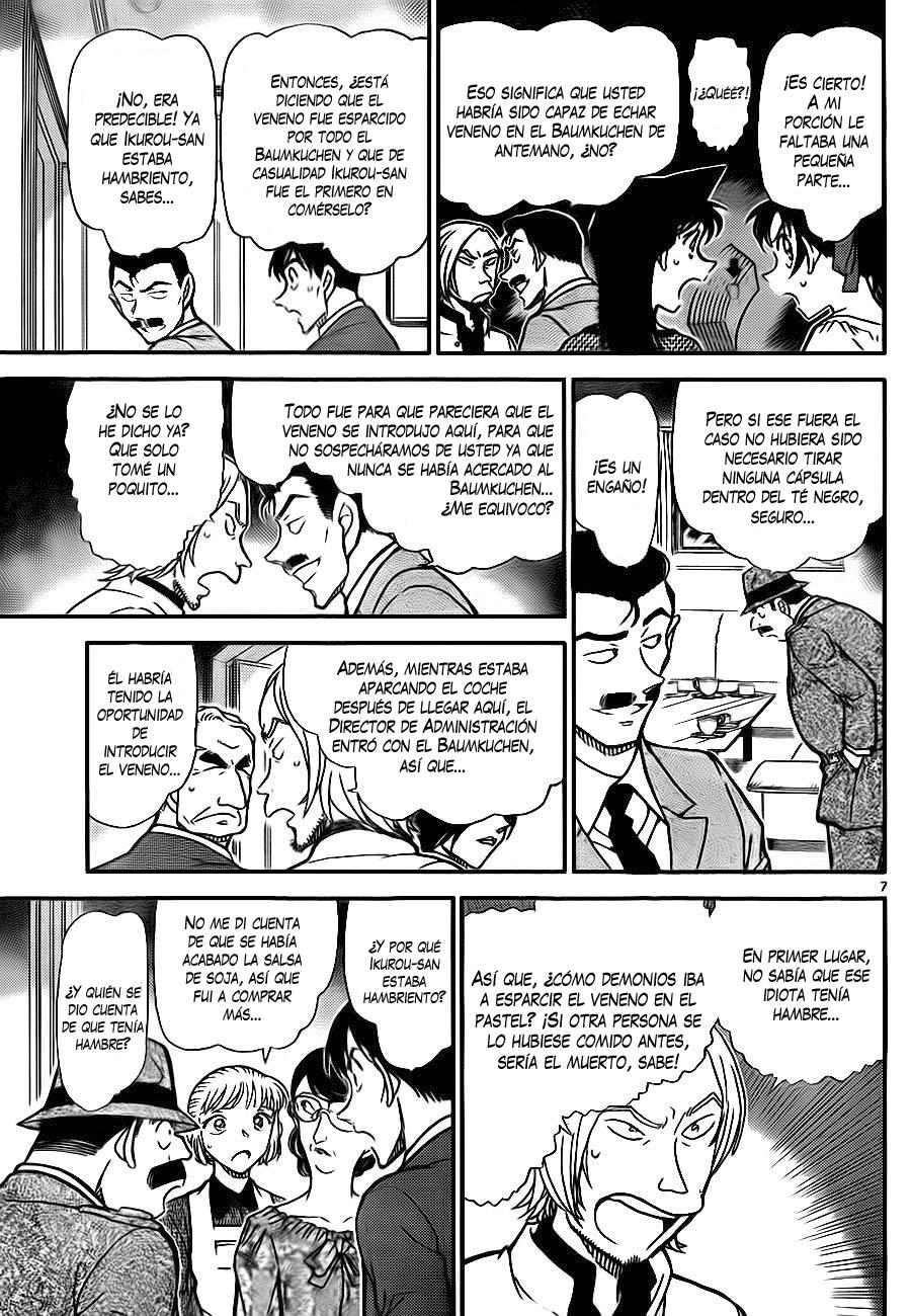 Detective Conan Capitulo 782: Baumkuchen página 7