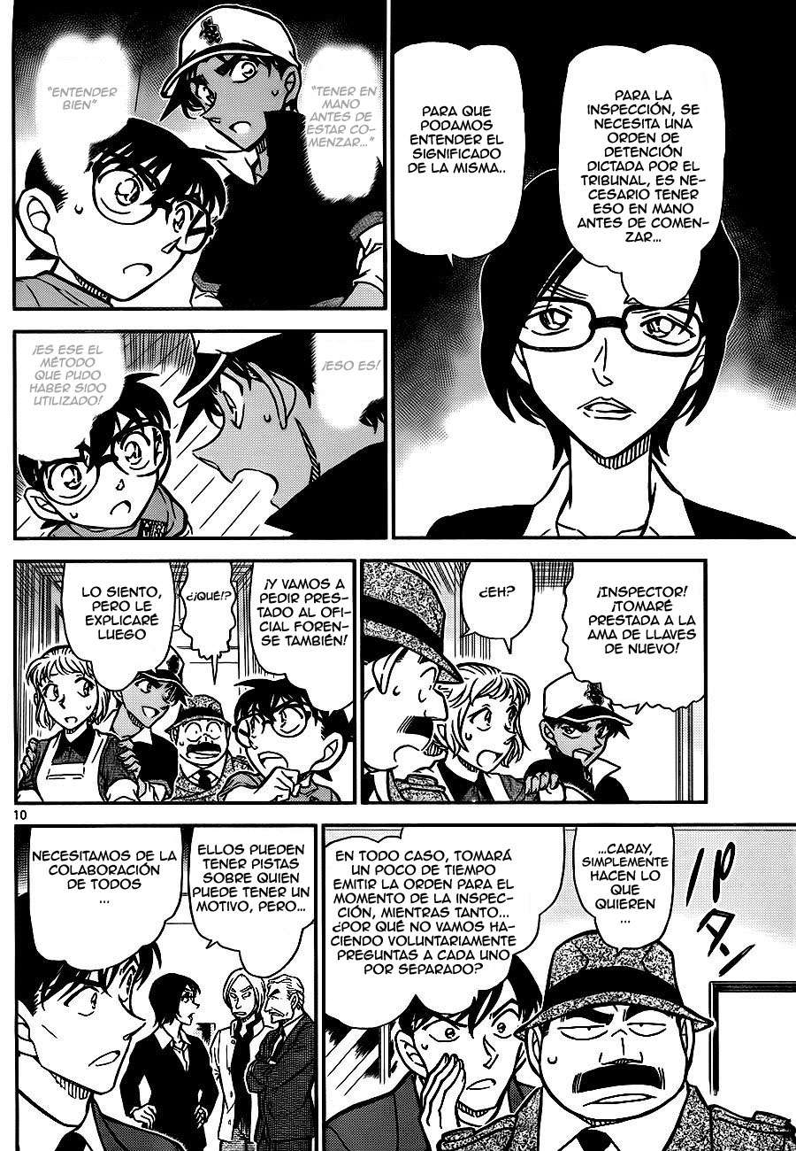 Detective Conan Capitulo 784: La investigación: La promesa página 10