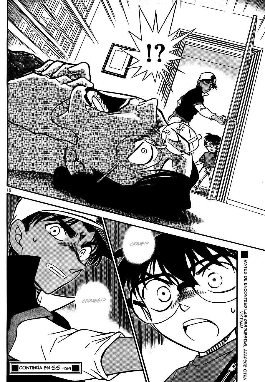 Detective Conan Capitulo 784: La investigación: La promesa página 16