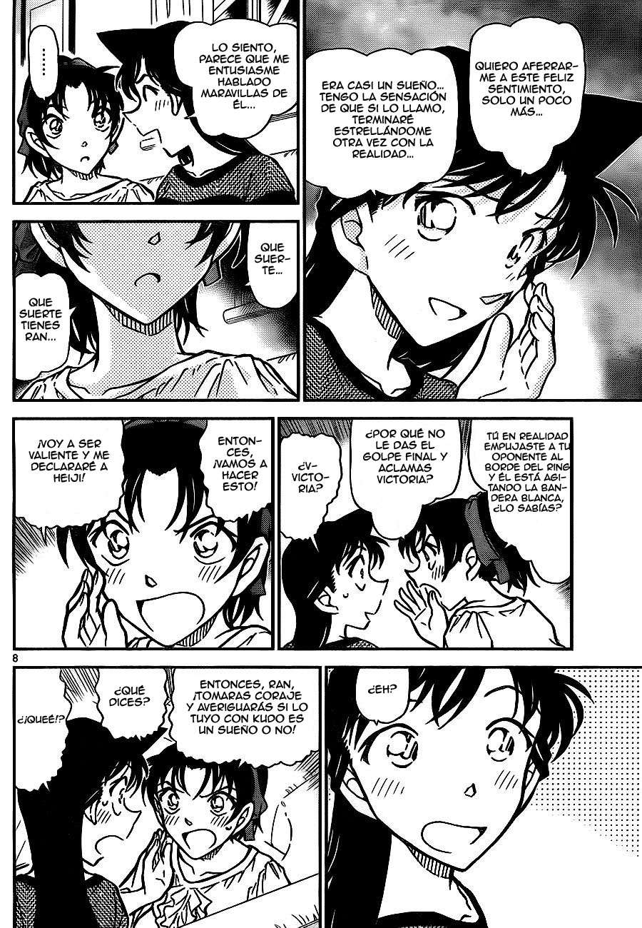 Detective Conan Capitulo 784: La investigación: La promesa página 8