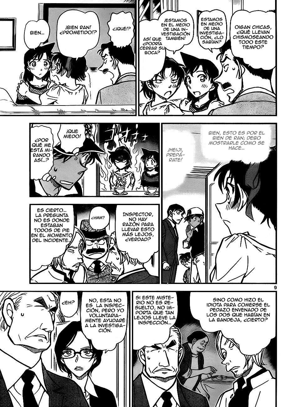 Detective Conan Capitulo 784: La investigación: La promesa página 9