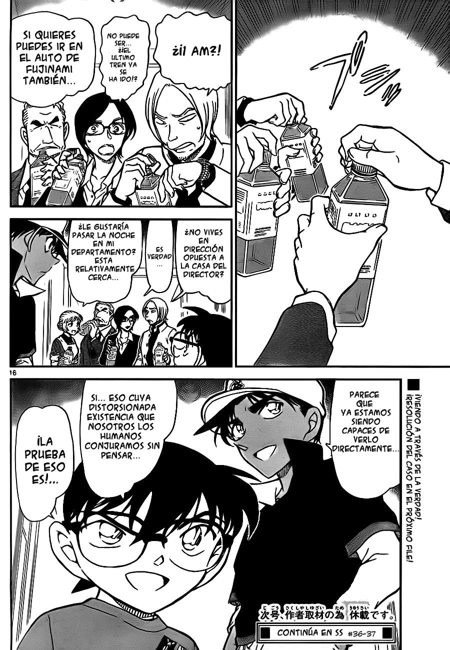Detective Conan Capitulo 785: La confesión escrita de la vicepresidente página 8