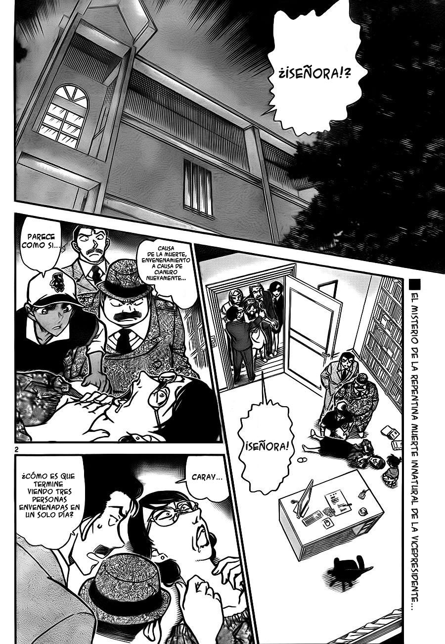 Detective Conan Capitulo 785: La confesión escrita de la vicepresidente página 9