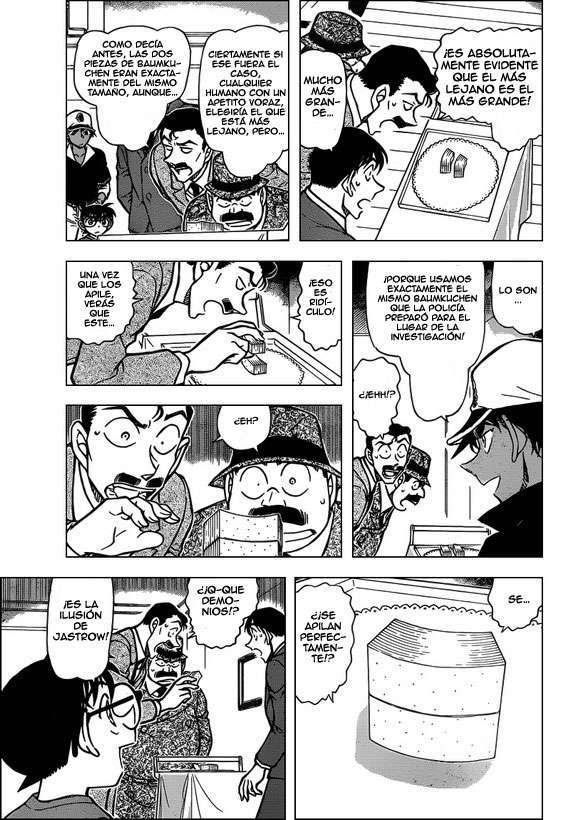 Detective Conan Capitulo 786: Las ilusiones ópticas de padre e hijo página 6