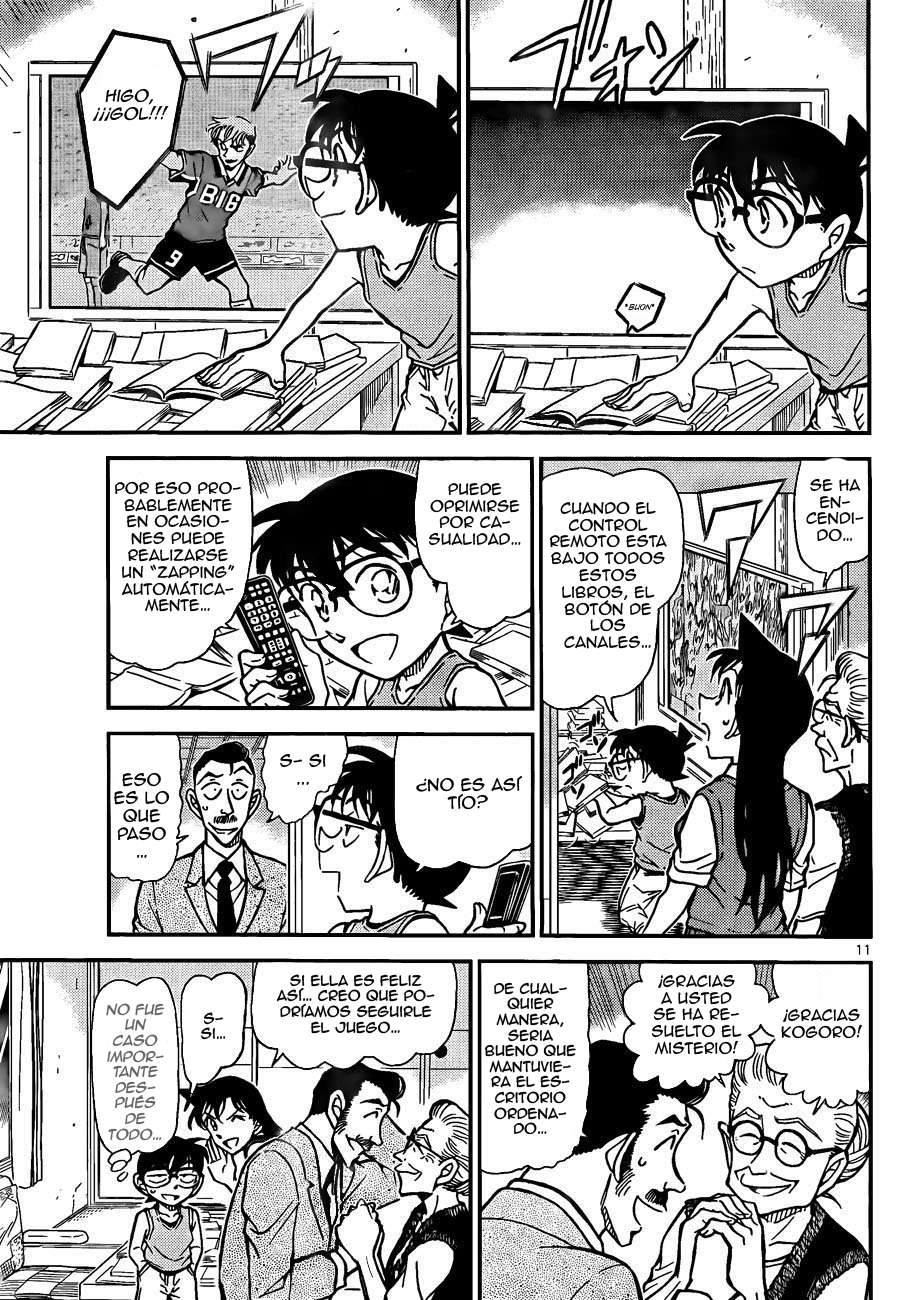 Detective Conan Capitulo 787: Kogoro es un buen hombre página 11