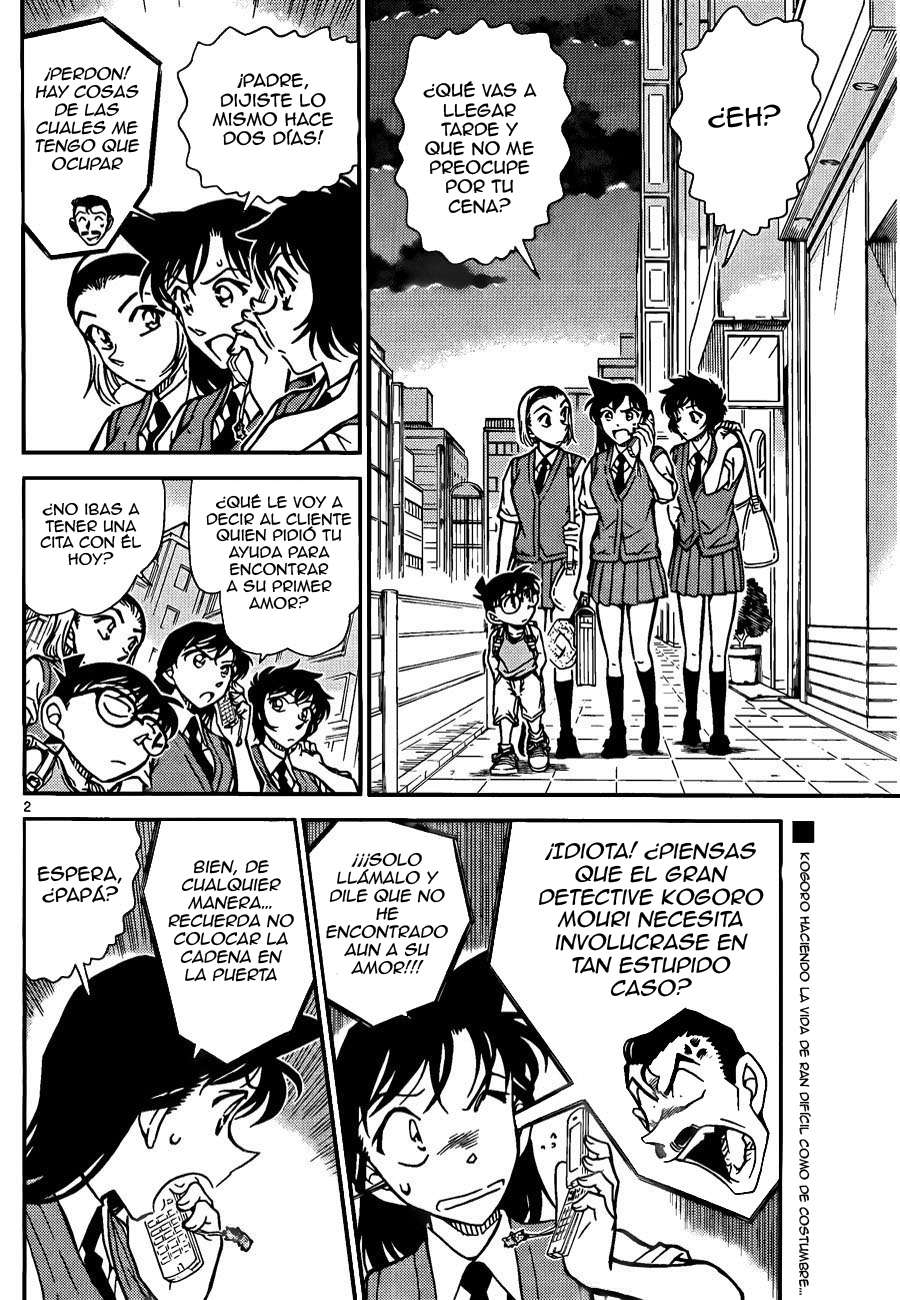 Detective Conan Capitulo 787: Kogoro es un buen hombre página 2