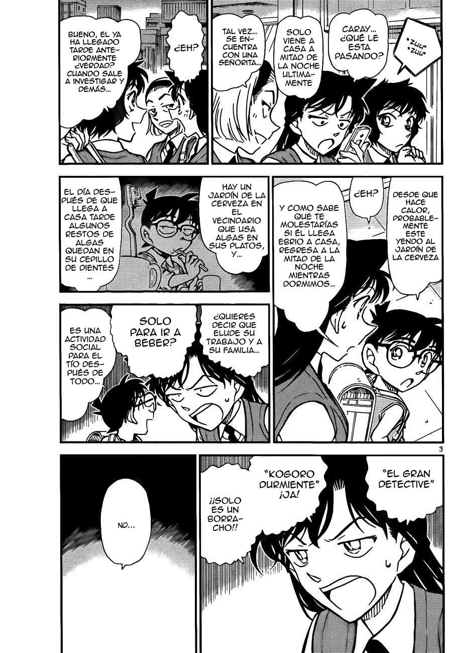 Detective Conan Capitulo 787: Kogoro es un buen hombre página 3
