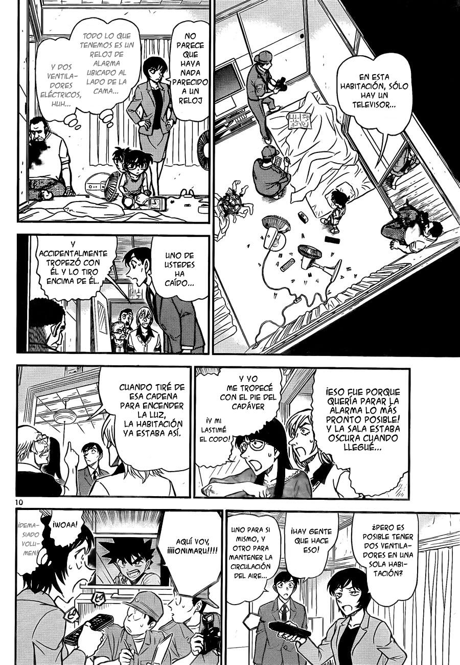 Detective Conan Capitulo 788: El real Kogoro el durmiente página 10