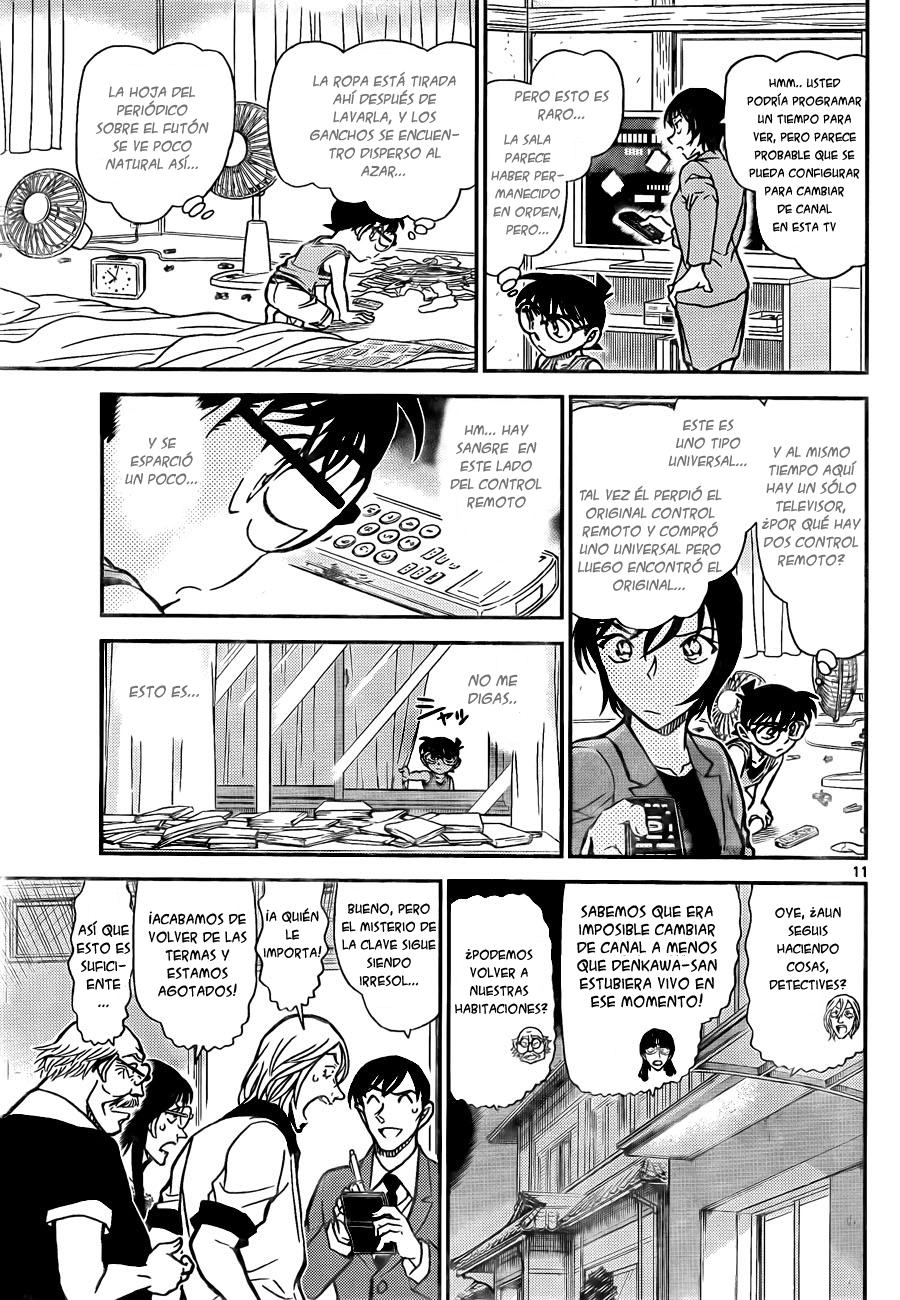 Detective Conan Capitulo 788: El real Kogoro el durmiente página 11