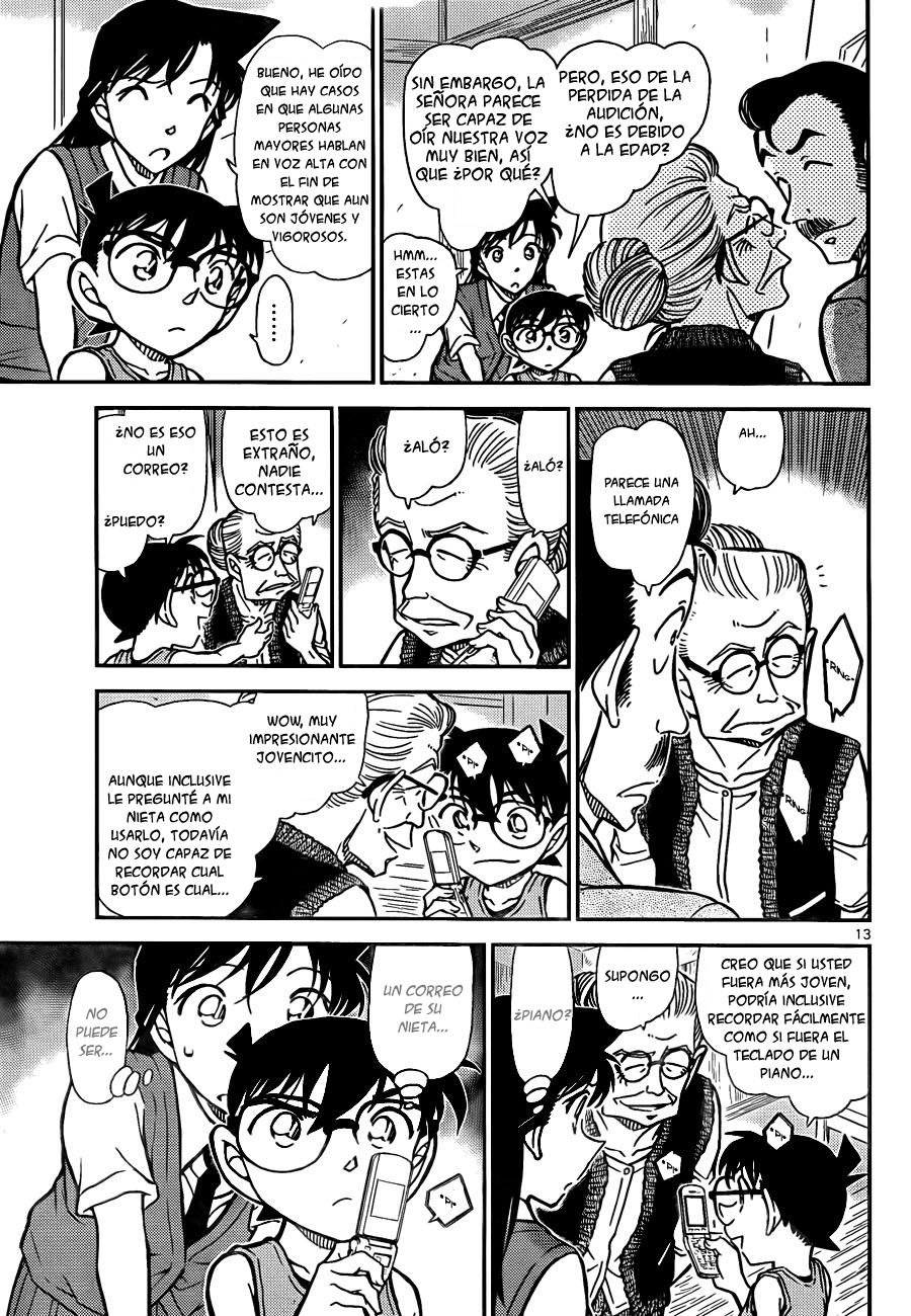 Detective Conan Capitulo 788: El real Kogoro el durmiente página 13