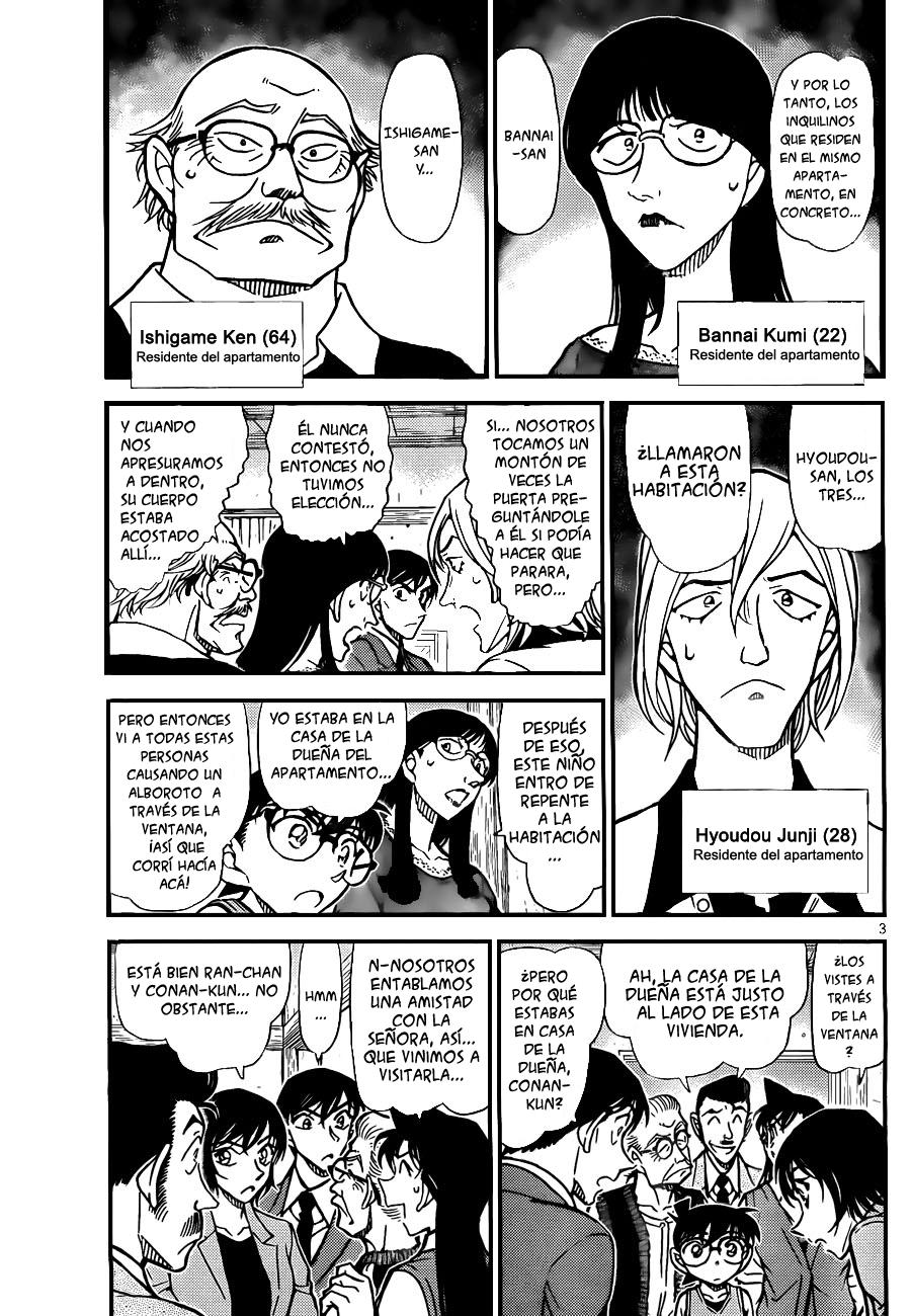 Detective Conan Capitulo 788: El real Kogoro el durmiente página 3