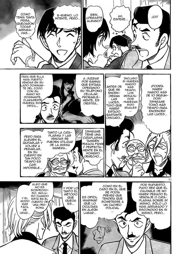 Detective Conan Capitulo 789: Kogoro el impostor. La gran deducción página 12