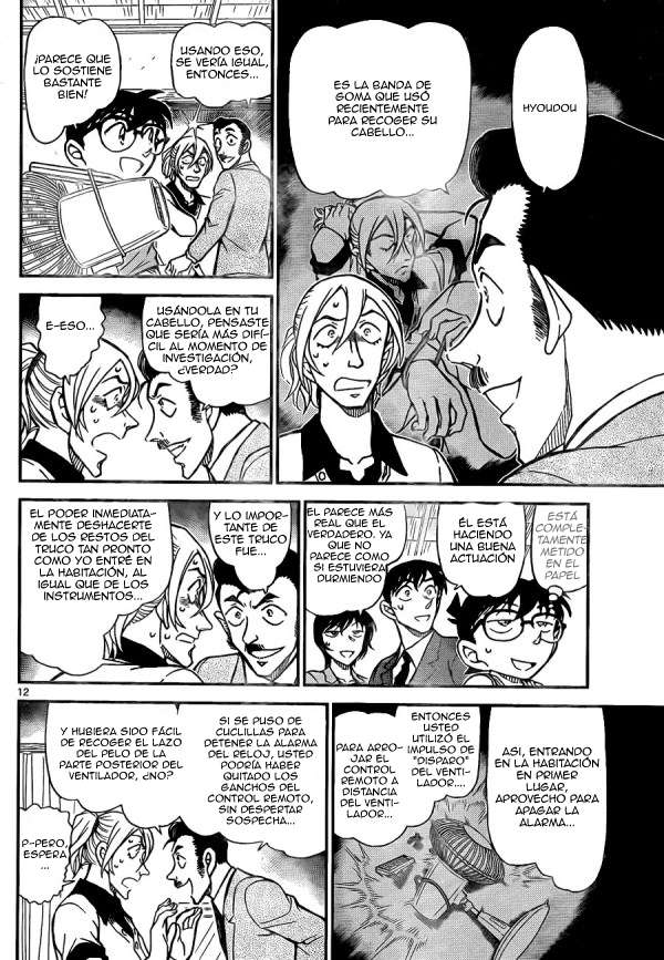 Detective Conan Capitulo 789: Kogoro el impostor. La gran deducción página 13