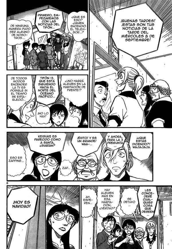 Detective Conan Capitulo 789: Kogoro el impostor. La gran deducción página 7