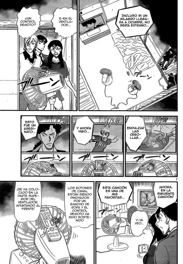 Detective Conan Capitulo 789: Kogoro el impostor. La gran deducción página 8