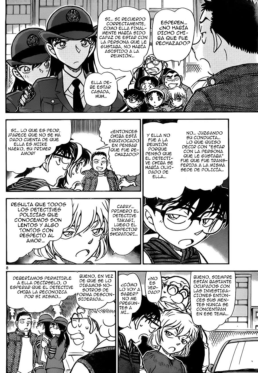 Detective Conan Capitulo 790: El primer amor del detective Chiba página 9