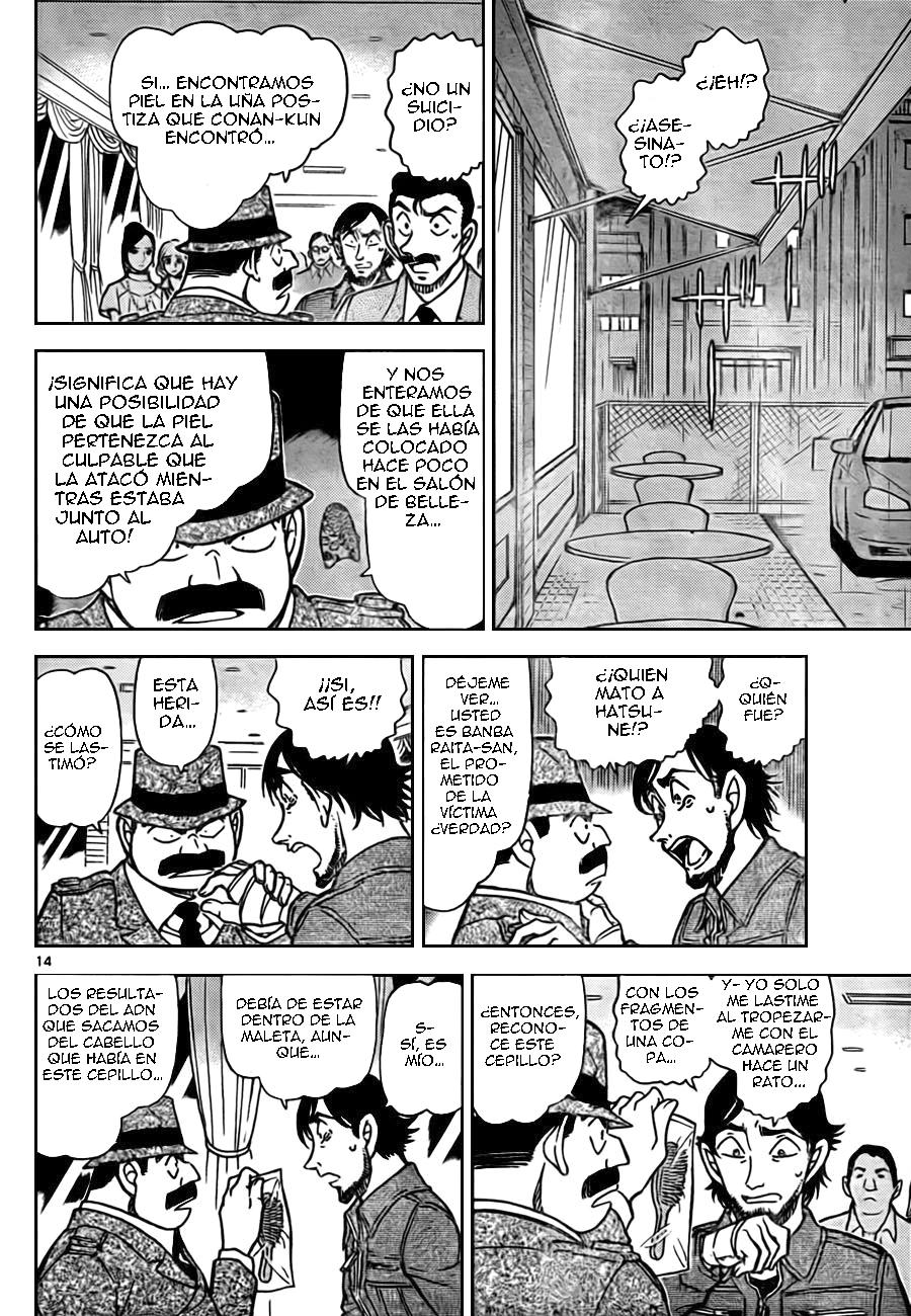 Detective Conan Capitulo 793: Detective privado página 14