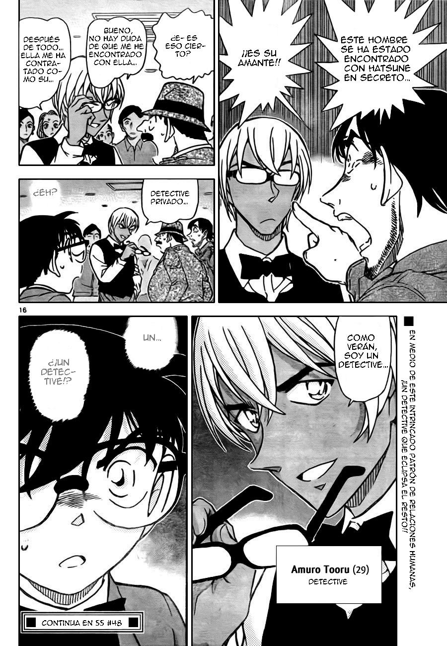 Detective Conan Capitulo 793: Detective privado página 16