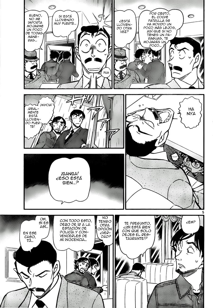 Detective Conan Capitulo 795: Destinada a reingresar en las llamas página 5
