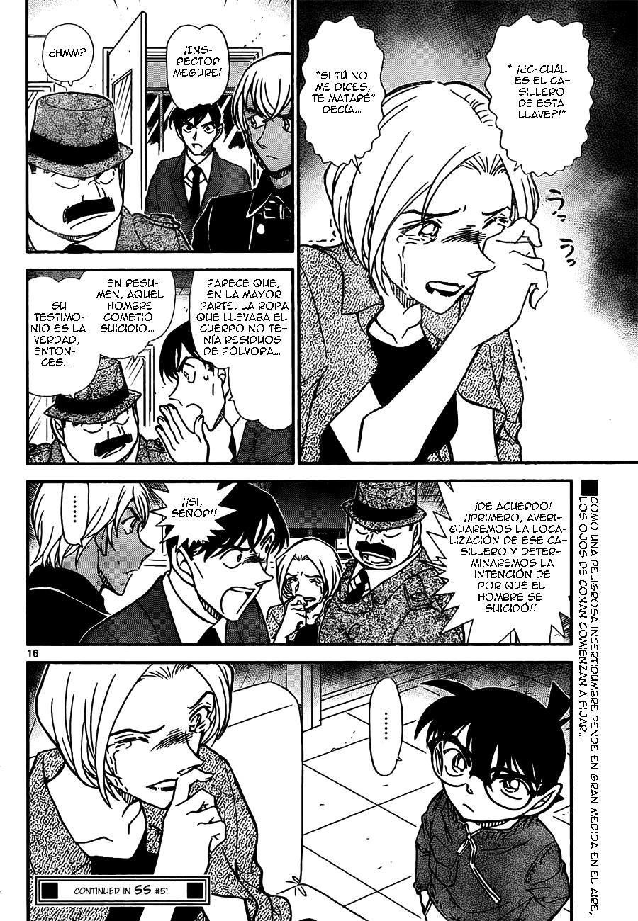 Detective Conan Capitulo 796: La reunión en Columbo página 16