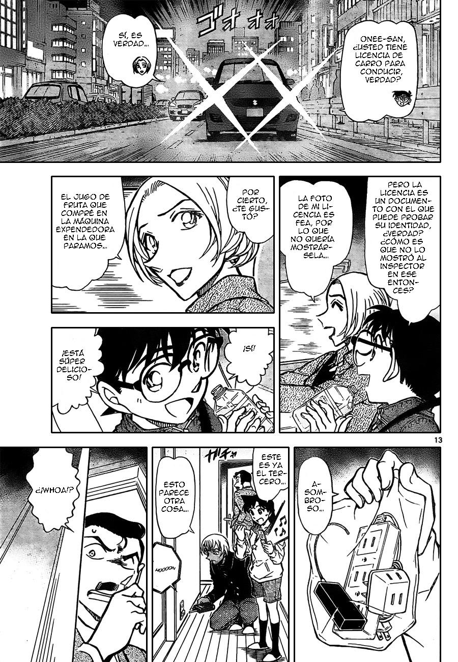 Detective Conan Capitulo 797: Mentiras entrelazadas y misterios página 13