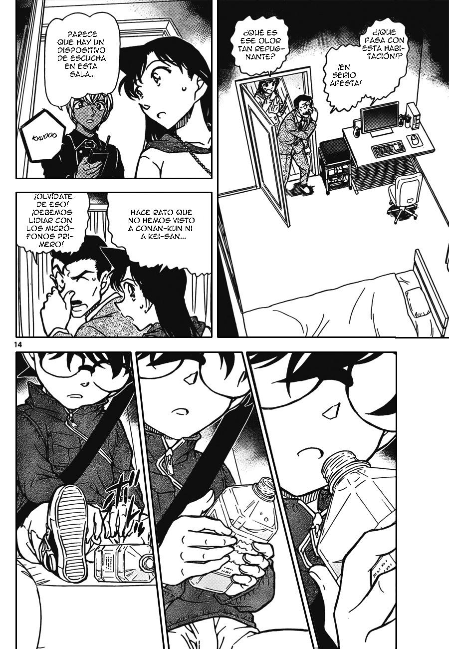 Detective Conan Capitulo 797: Mentiras entrelazadas y misterios página 14