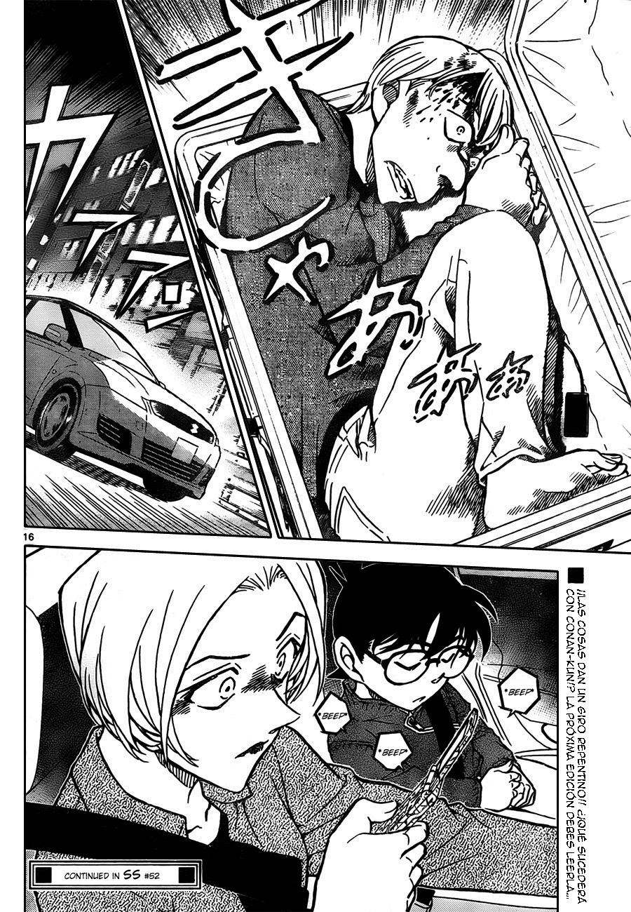 Detective Conan Capitulo 797: Mentiras entrelazadas y misterios página 16
